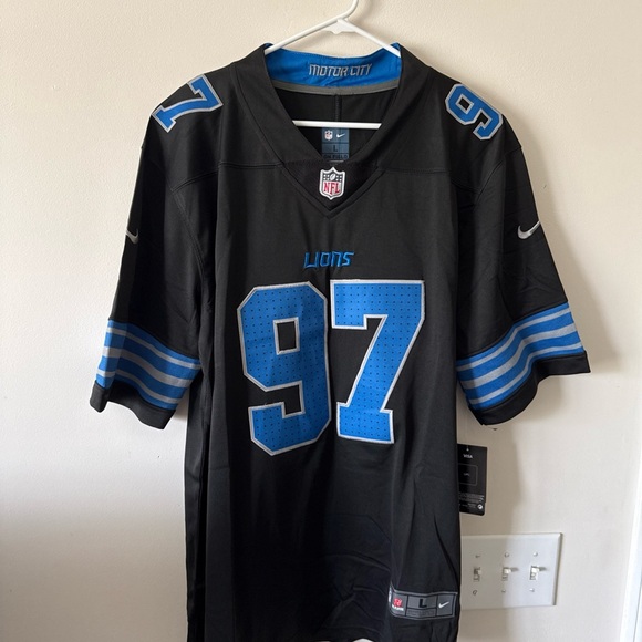NFL Black and Blue Men's Jersey - Picture 1 of 6